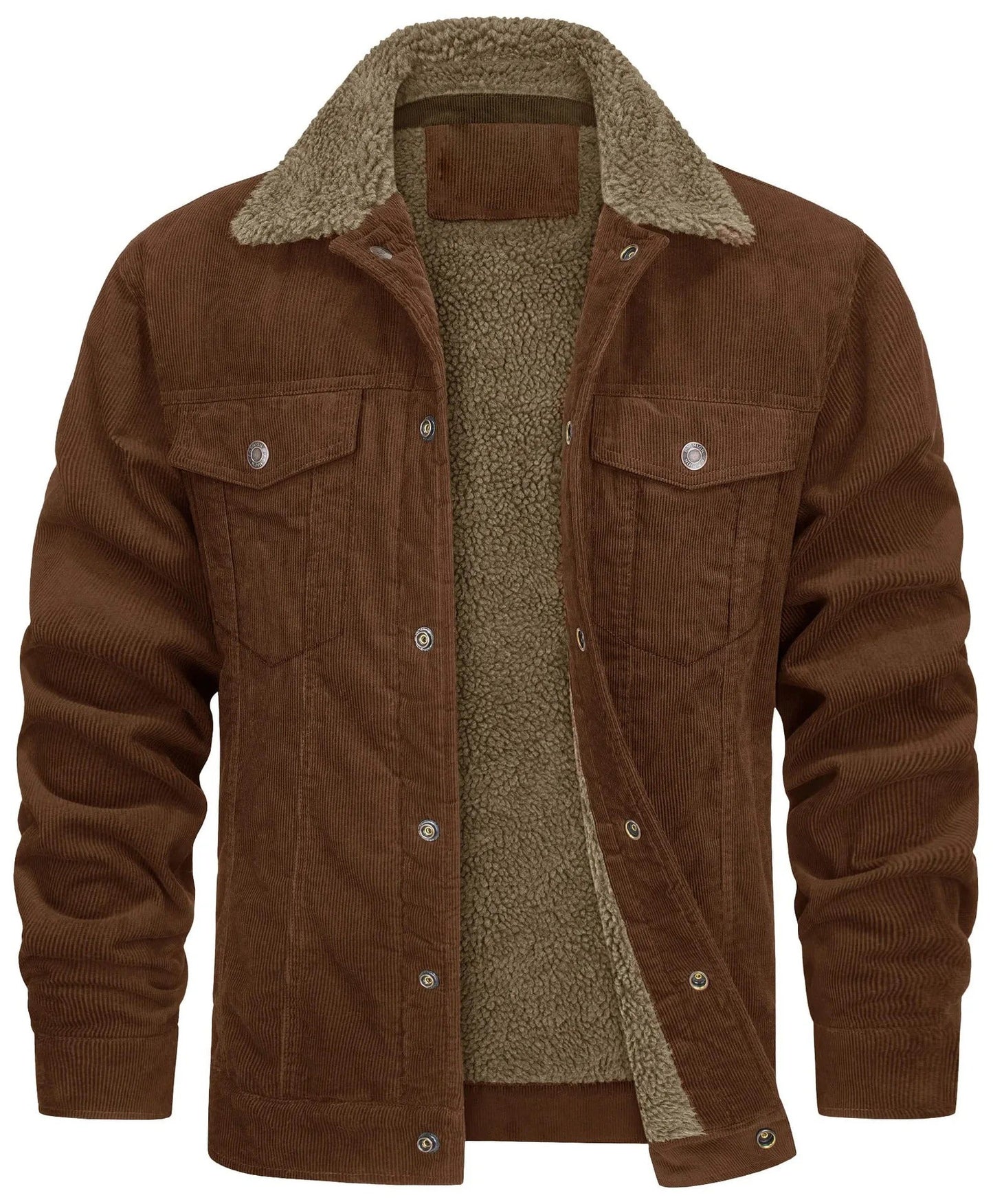 Cozy Fleece Lined Winter Parka Coat