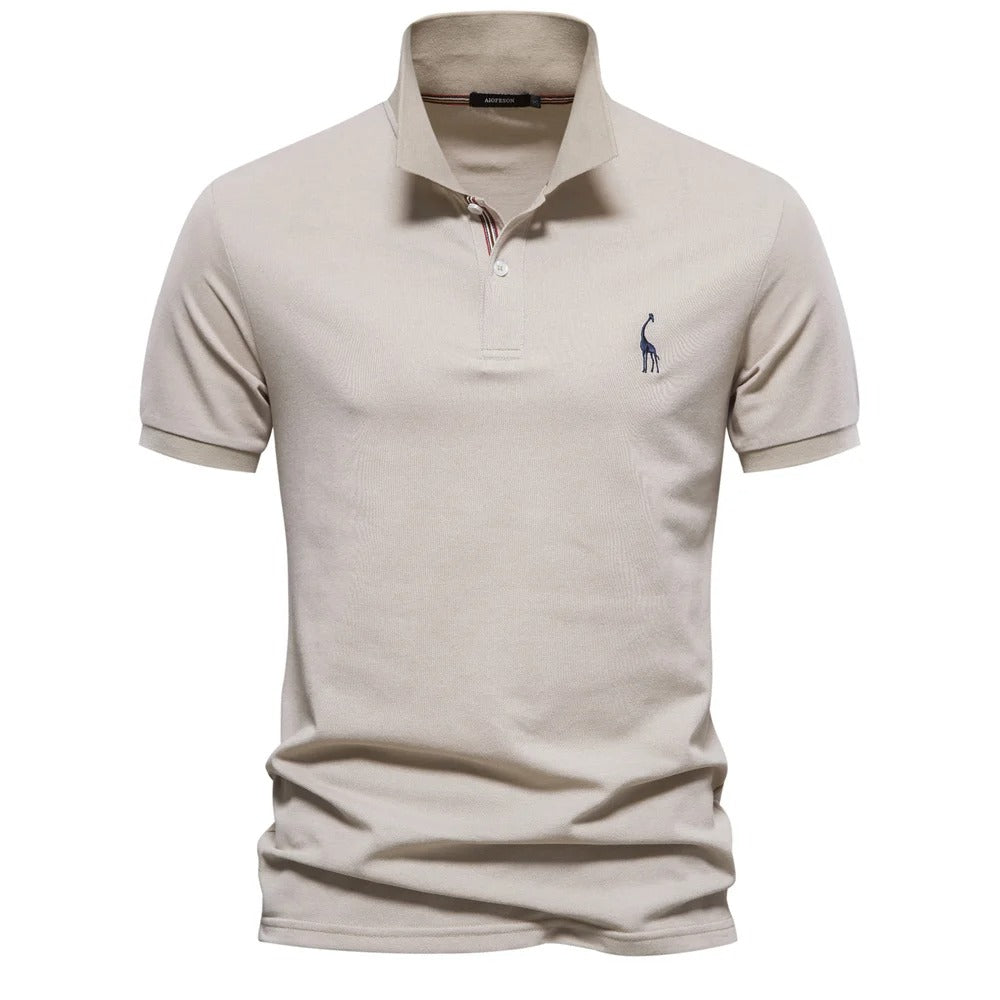 Vintage Polo with Fun Giraffe Design