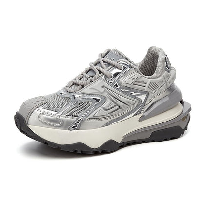 Lightweight Air Mesh Running Shoes Gray