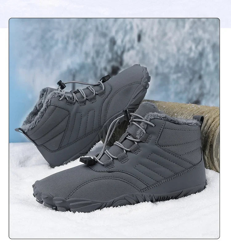 Warm Waterproof Hiking Boots for Men Women