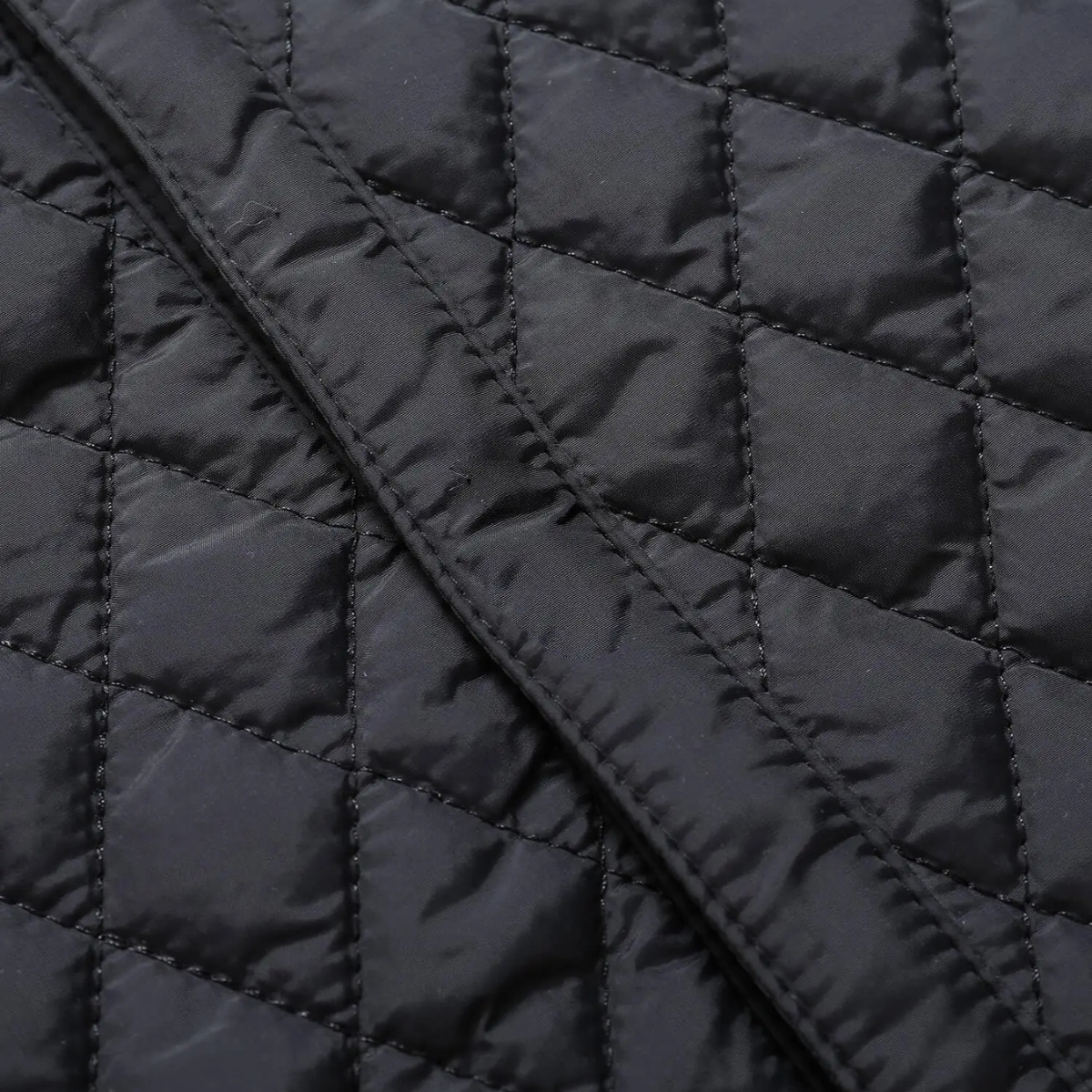 Slim Fit Men's Padded Quilted Bomber Coat
