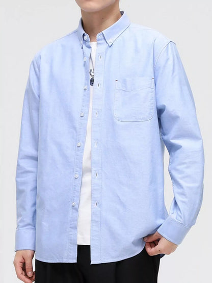 Extra Large Traditional Long Sleeve Shirt - OutfitLondon