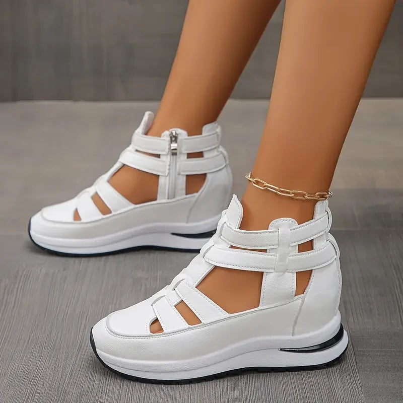 Comfortable Ankle Strap Wedge Sandals for Women