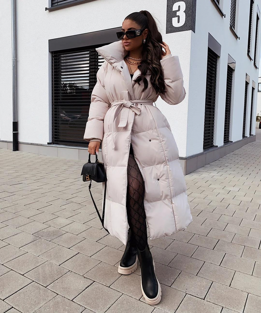 Classic Ladies Waterproof Parka Coat