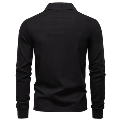 Classic Fit Casual Long Sleeve Cotton Mens Shirt