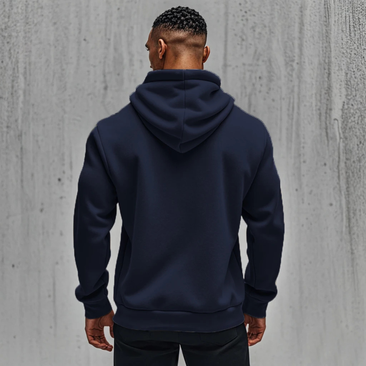 Cozy Men's Fleece Zip Up Hooded Jacket
