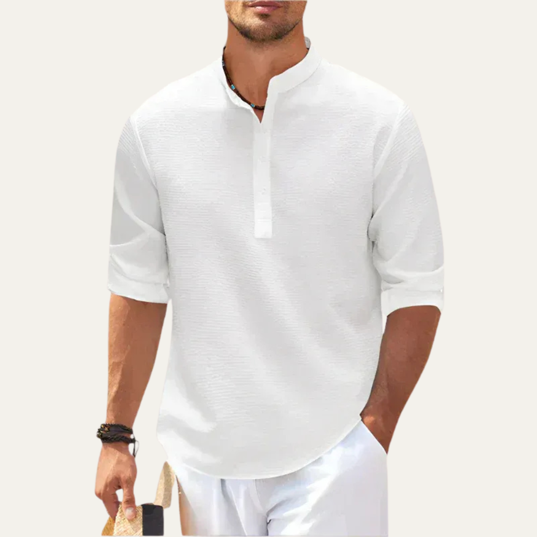 Men's Patterned Casual Shirt