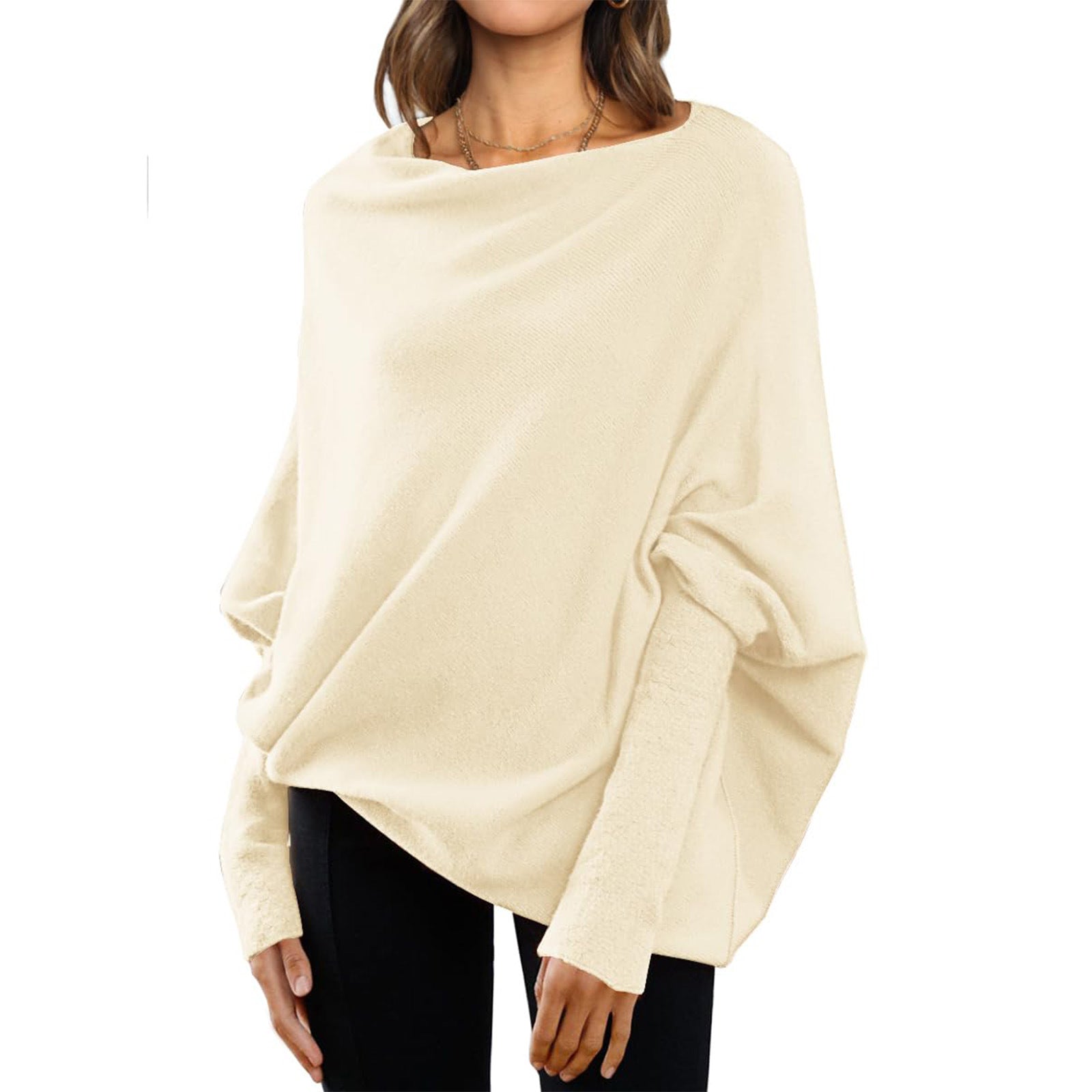 Warm Women's Oversized Winter Jumper - OutfitLondon