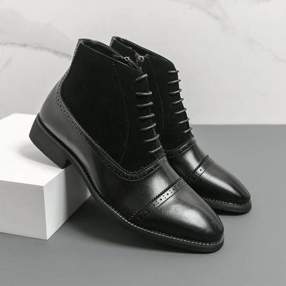 Traditional Leather Men's Oxford Boots