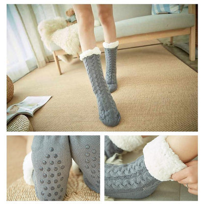Soft Fuzzy Home Socks