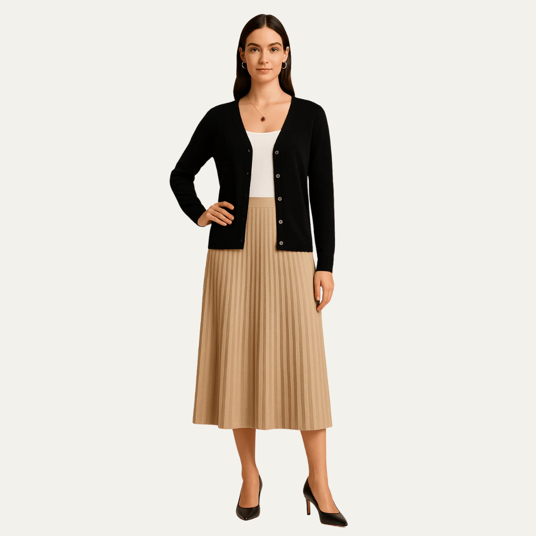 Women's Simple Open Front Sweater