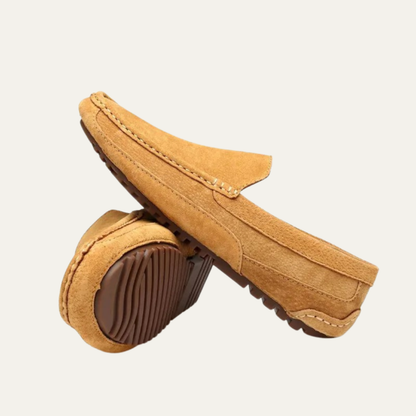 Luxury Leather Slip On Moccasins