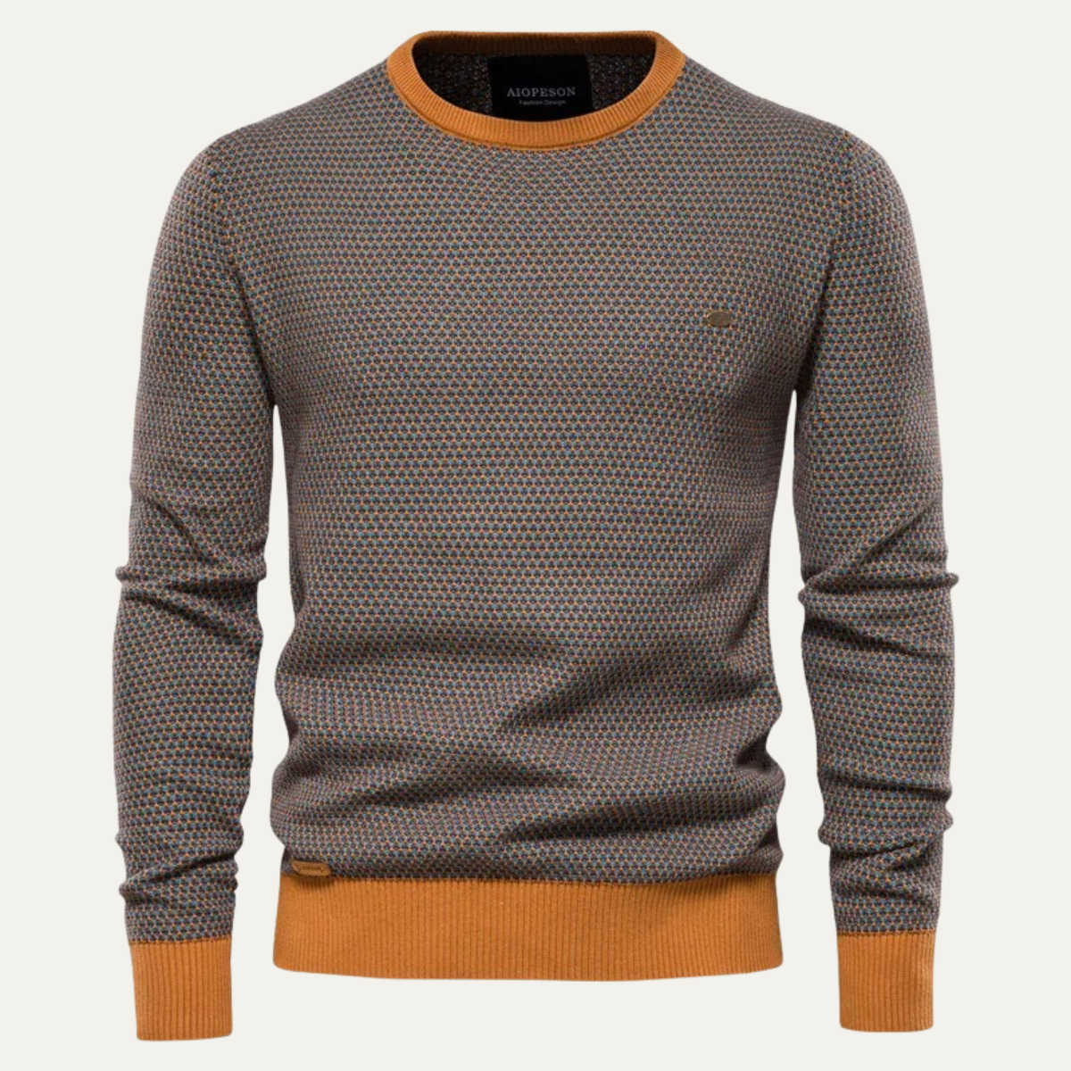 Men's Soft Chunky Crew Neck Sweater