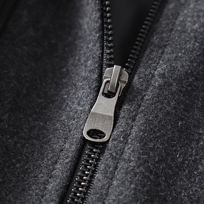Warm Navy Classic Winter Coat