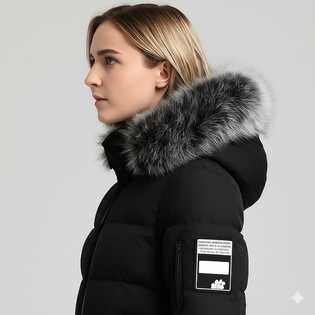 Warm Oversized Puffer Coat for Women