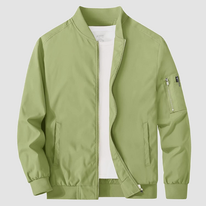 Slim Fit Mens Bomber Jacket Lightweight