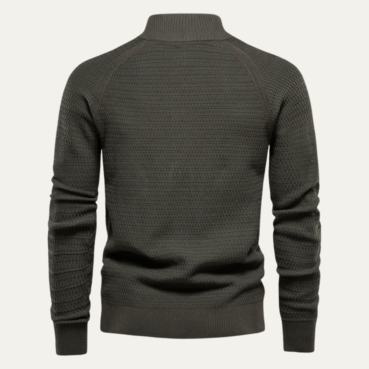Relaxed Fit Mens Knit Button Cardigan