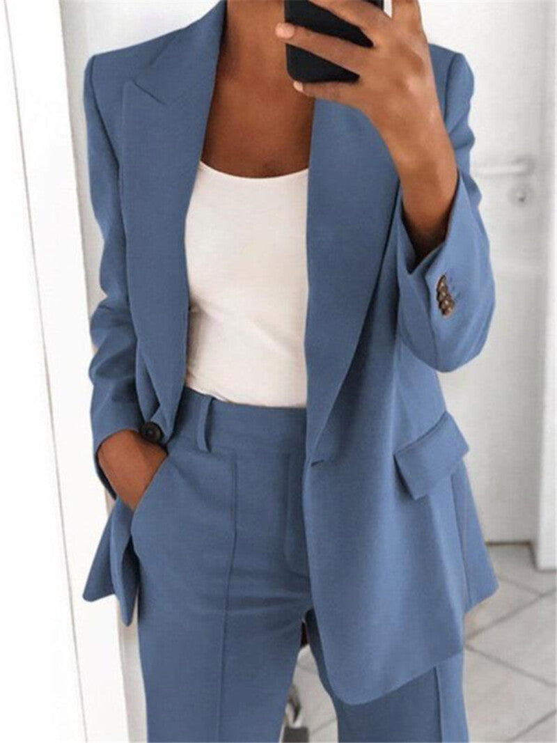 Timeless Two Piece Ladies Business Suit