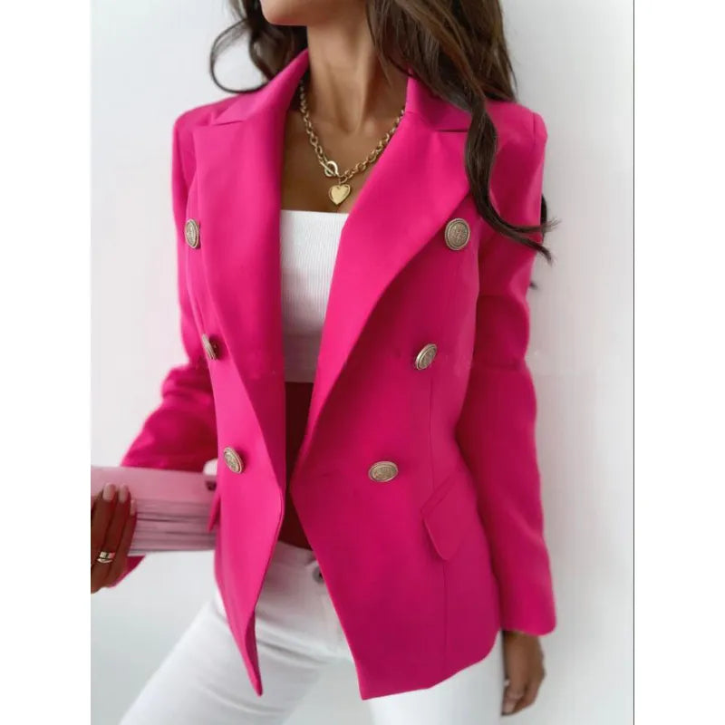 Women's Traditional Button Front Coat
