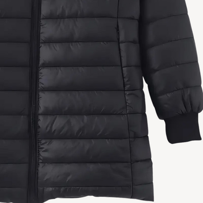 Warm Women's Fleece Lined Puffer Coat