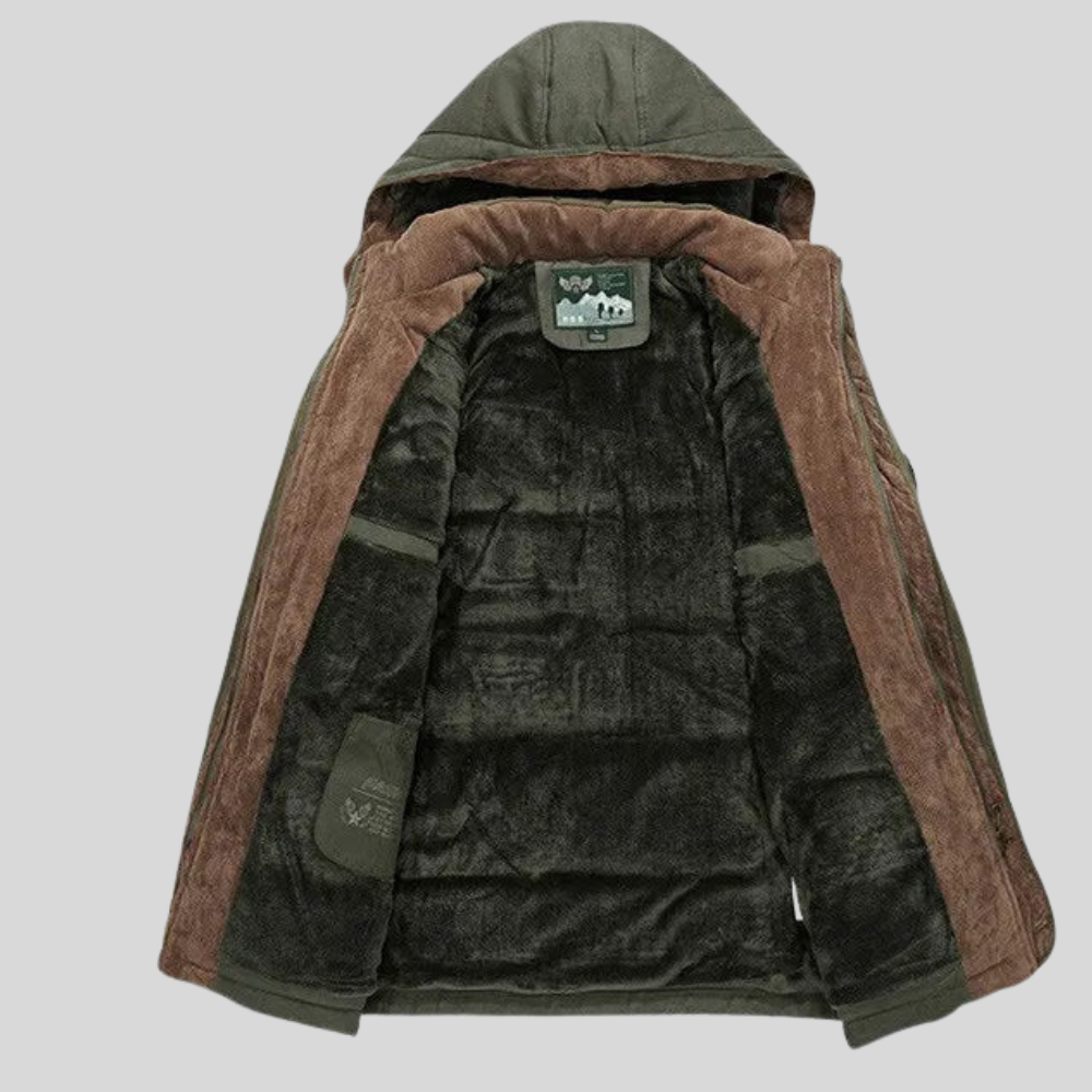 Warm Mens Winter Coat Outerwear