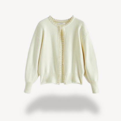 Ladies Soft Cardigan with Button Detail - OutfitLondon