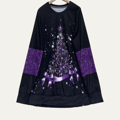 Women's Festive Holiday Tree Sweatshirt