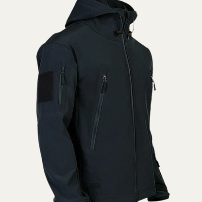 Men's Simple Pullover Sweatshirt with Adjustable Hood
