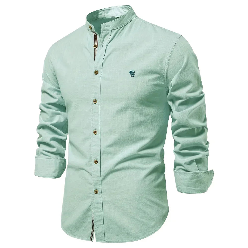 Regular Fit Casual Mens Dress Shirt