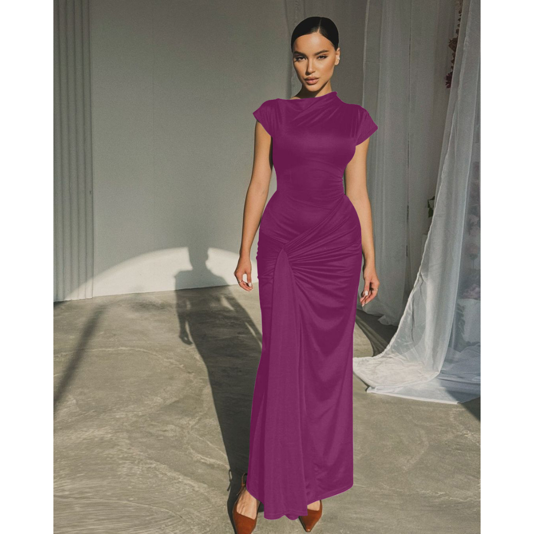 Elegant Backless Bodycon Party Dress