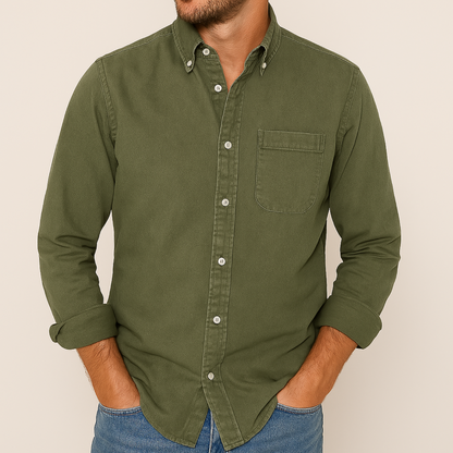 Comfortable Men's Casual Button Down Shirt