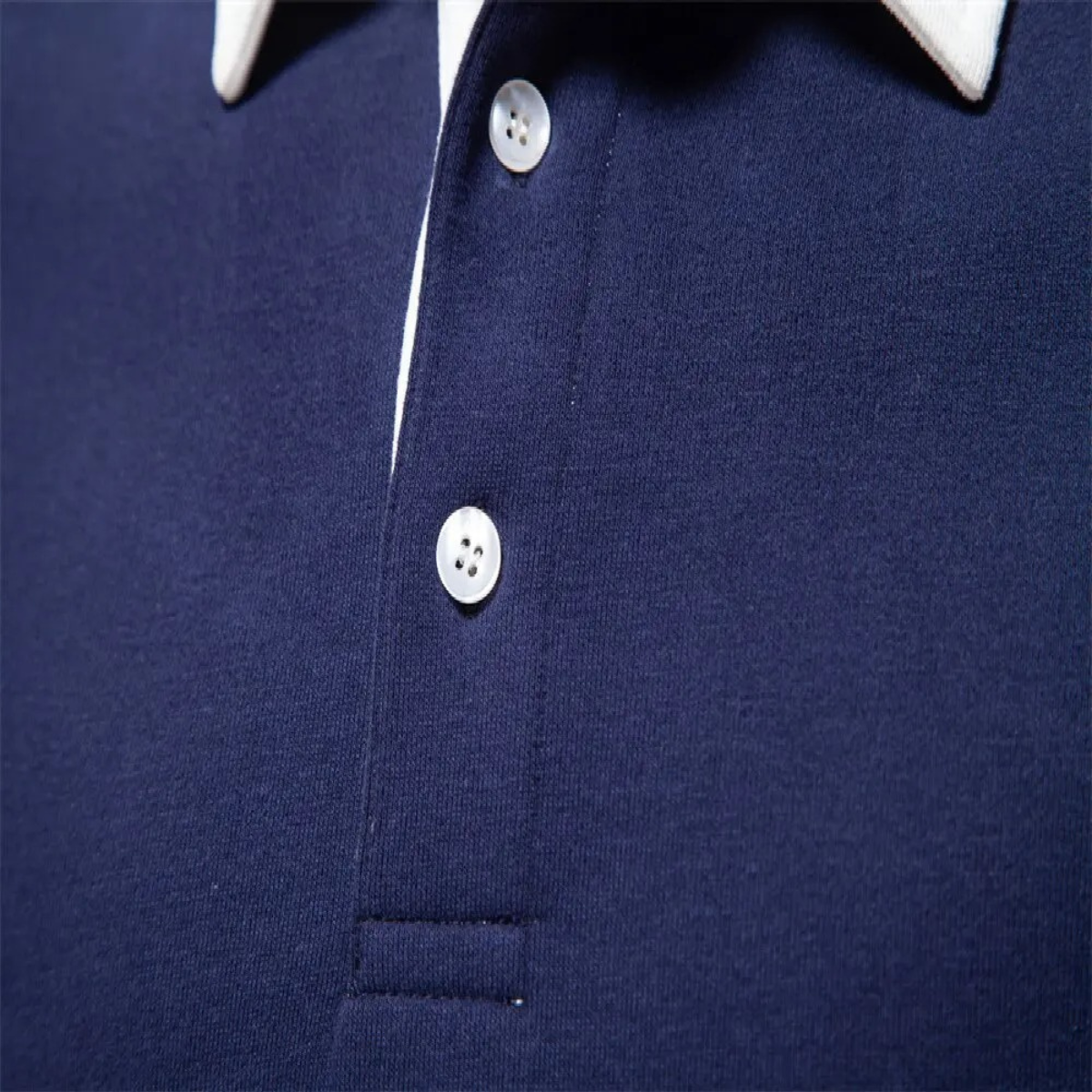 Classic Men's Relaxed Fit Polo Neck Sweater