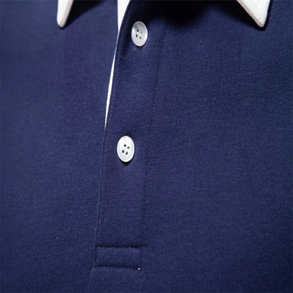 Classic Men's Relaxed Fit Polo Neck Sweater