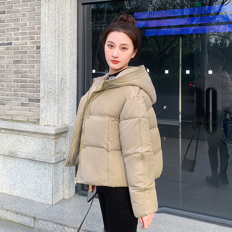 Soft Lightweight Ladies Short Parka Coat