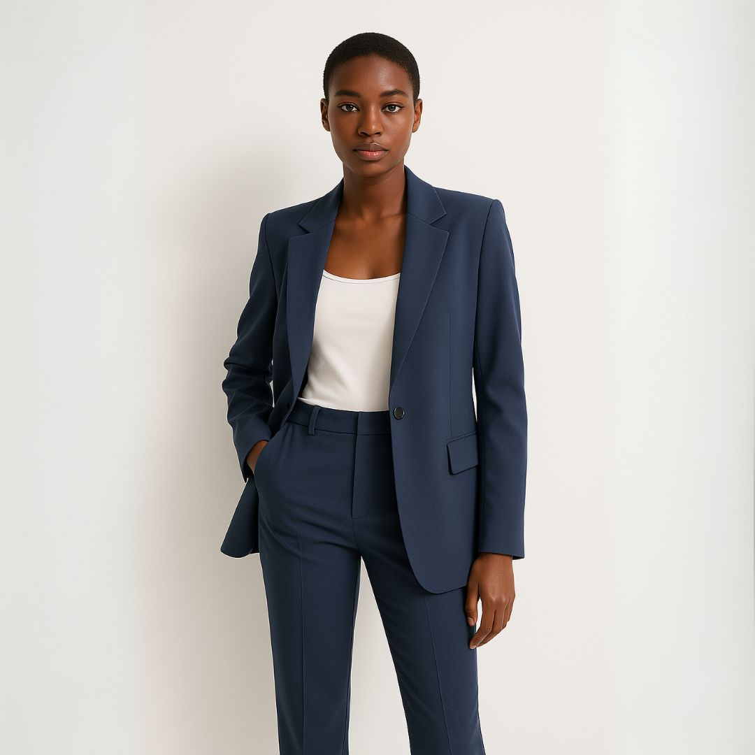 Ladies Formal Business Pantsuit Set - OutfitLondon