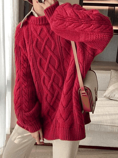 Comfortable Loose Fit Ladies Sweater