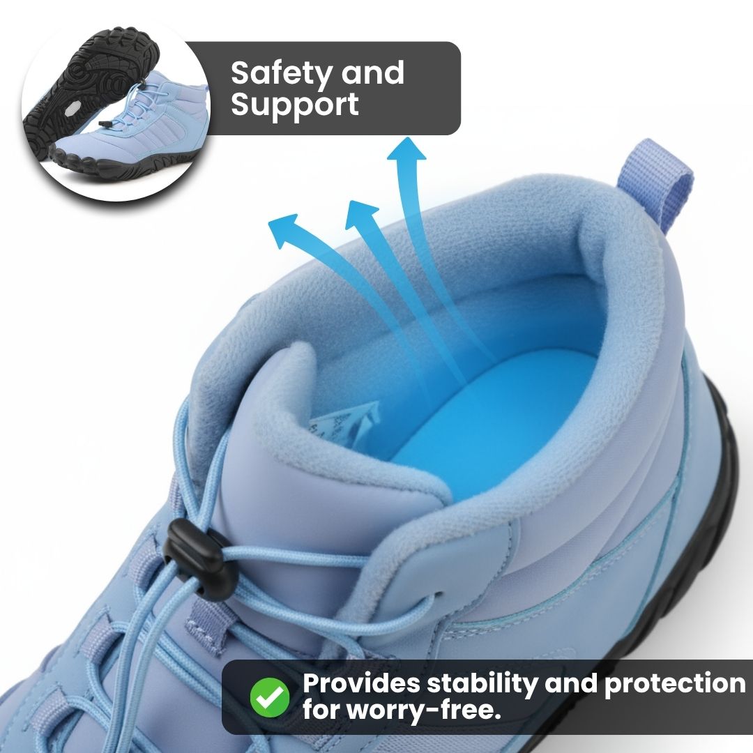 Warm Waterproof Insulated Winter Snow Boots