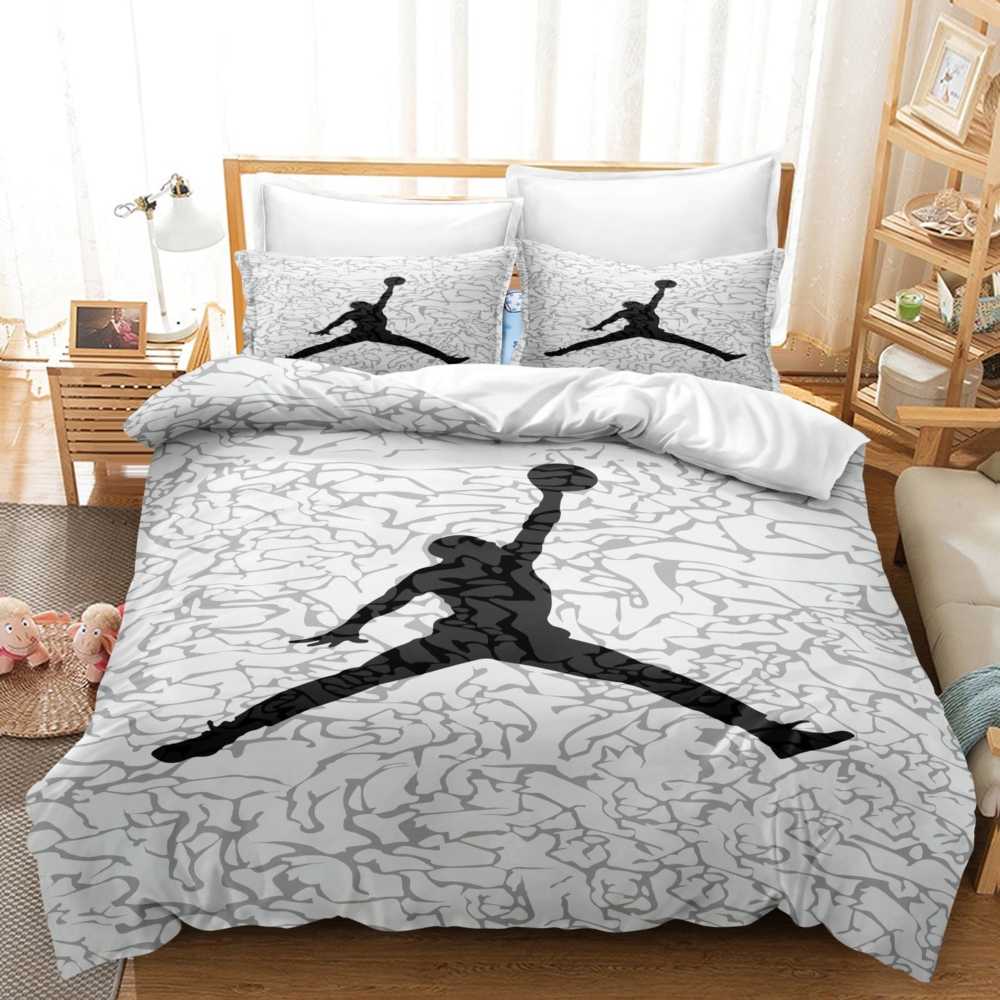 Soft Sports Basketball Sheet Set for All Beds