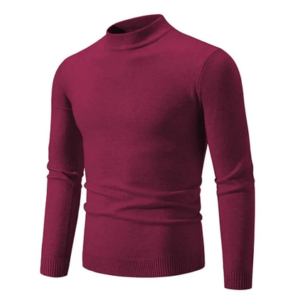 Men's Classic Fit Thermal Crew Neck Sweater