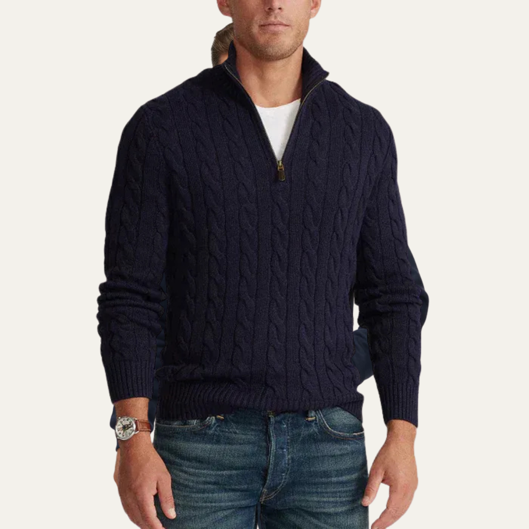 Thick Warm Chunky Knit Men's Sweater
