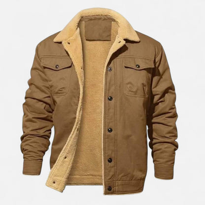 Stylish Mens Insulated Parka Coat