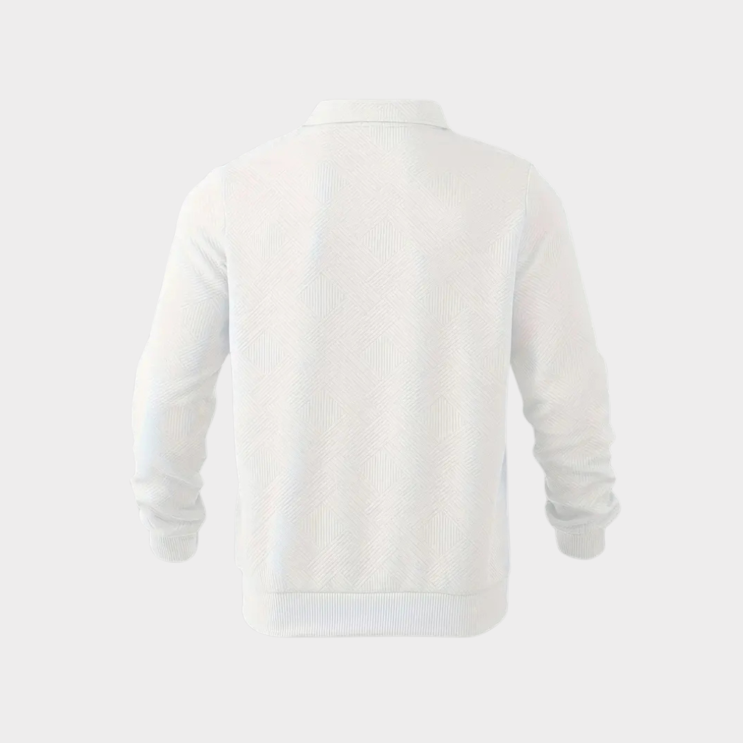 Koen | Classic Warm Quarter Zip Sweater for Men