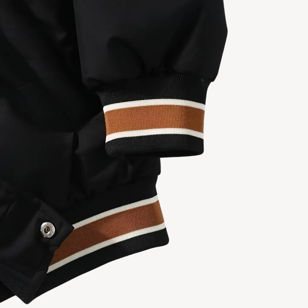 Men's Quilted Hooded Sports Jacket