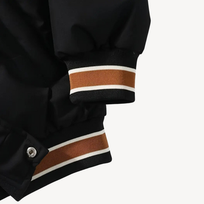 Men's Quilted Hooded Sports Jacket