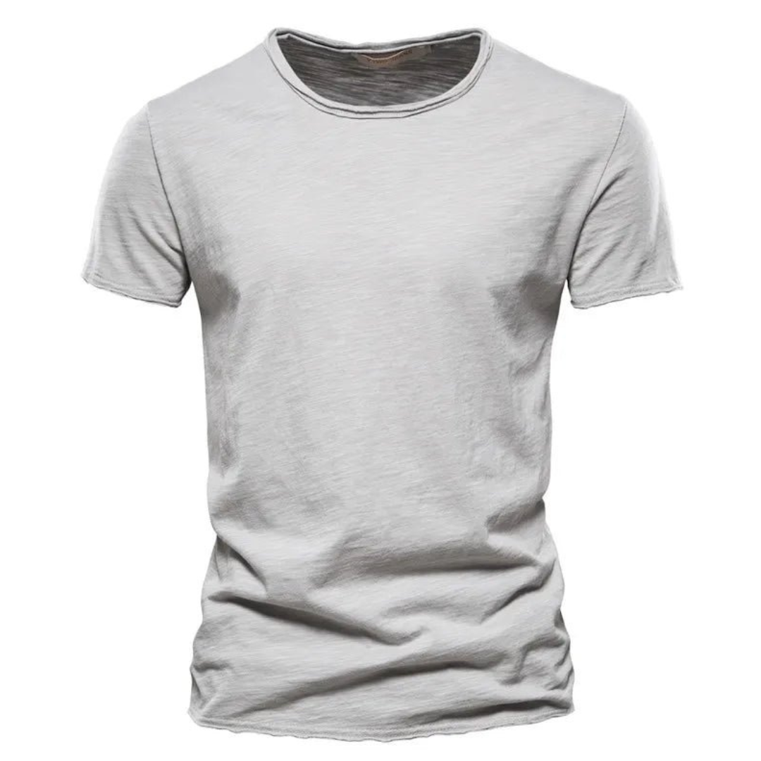 Men's Comfortable Moisture Wicking Slim Fit Cotton Tee