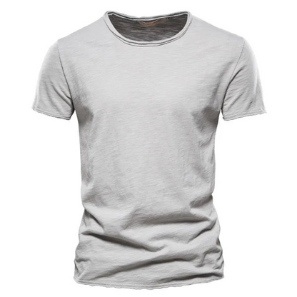 Men's Comfortable Moisture Wicking Slim Fit Cotton Tee