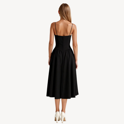 Sleeveless Mid Length Party Dress