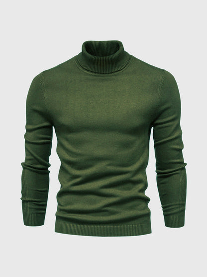 Premium Soft Mens Turtleneck Sweater