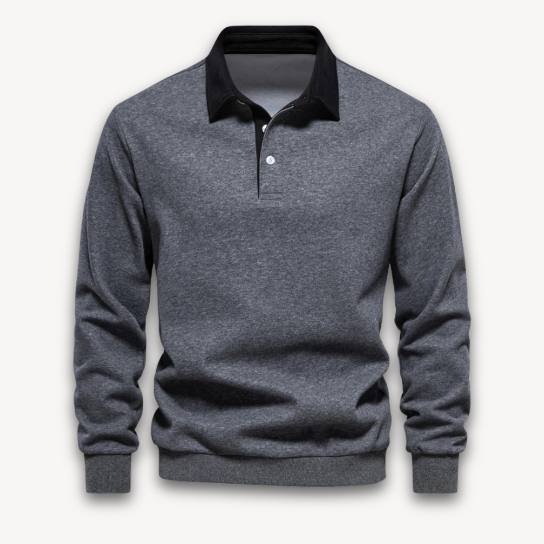 Men's Traditional Stripe Polo Shirt