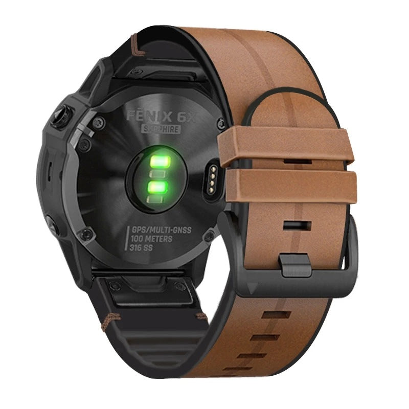 Flexible Rubber Strap For Fenix 8 7 6 5 Watches - OutfitLondon